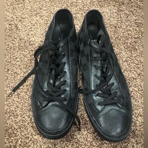 Louis Vuitton Black Damier Sneakers